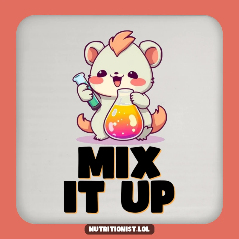 Funny Lab Creature Coasters: Protect Surfaces with Scientific Humor