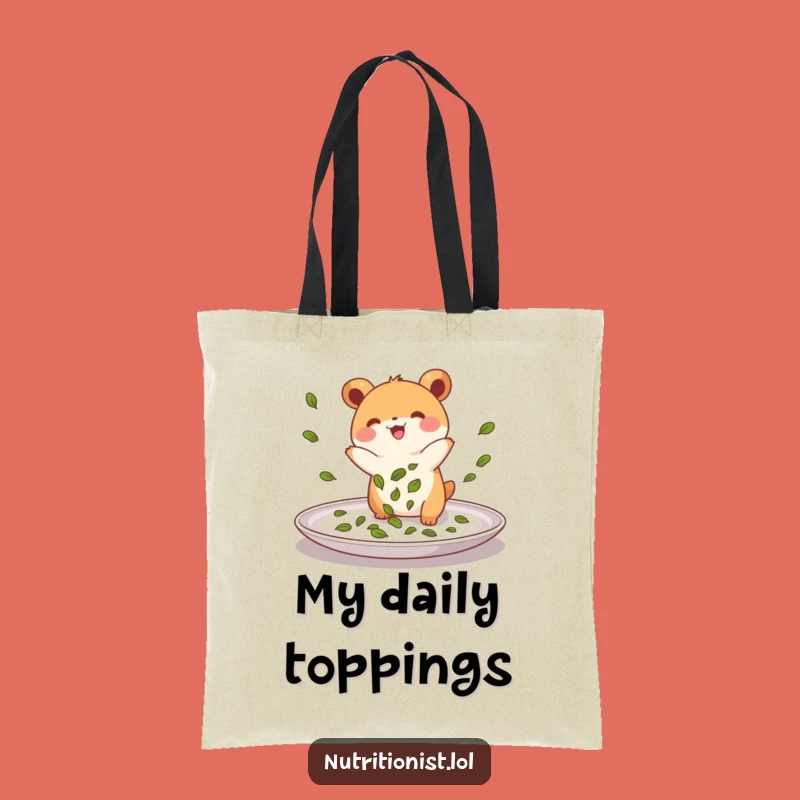 Funny Chef Creature Tote Bag: Carry Your Ingredients with Culinary Flair
